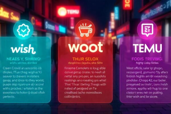 Wish vs Woot vs Temu: The Ultimate Shopping Showdown Wish vs Woot vs Temu