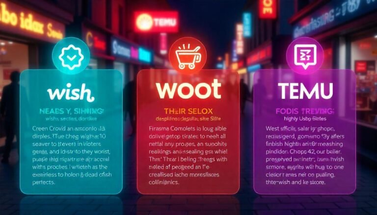 Wish vs Woot vs Temu