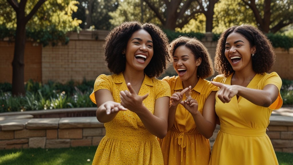 Rock Paper Scissors Yellow Dress