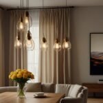 Arañas colgantes para living