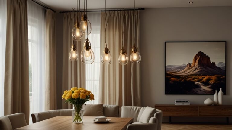 Arañas colgantes para living: Transform Your Space with Light