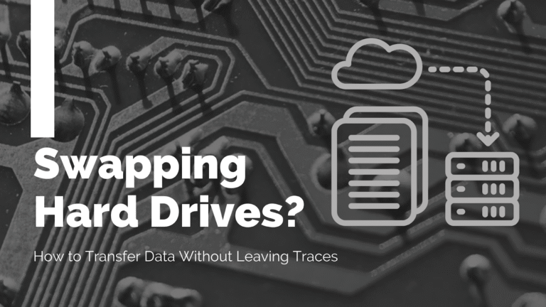 Swapping Hard Drives