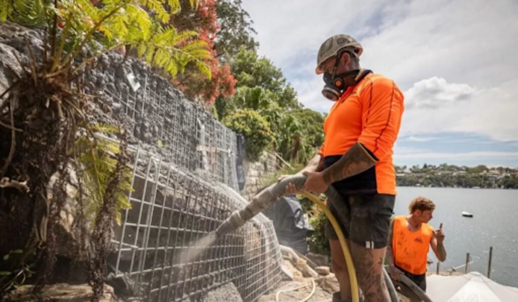 Shotcrete Strengthens Drainage
