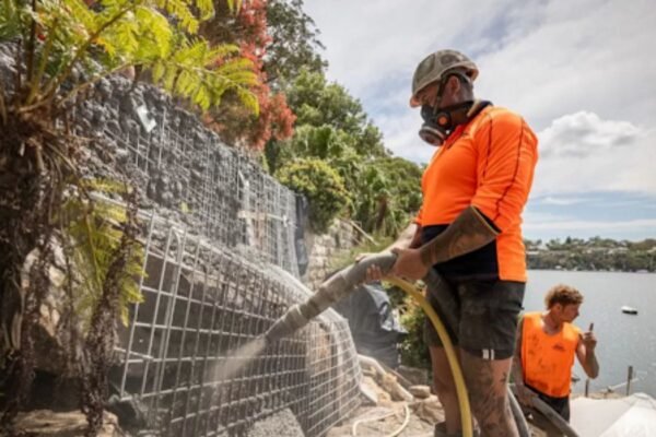 Shotcrete Strengthens Drainage
